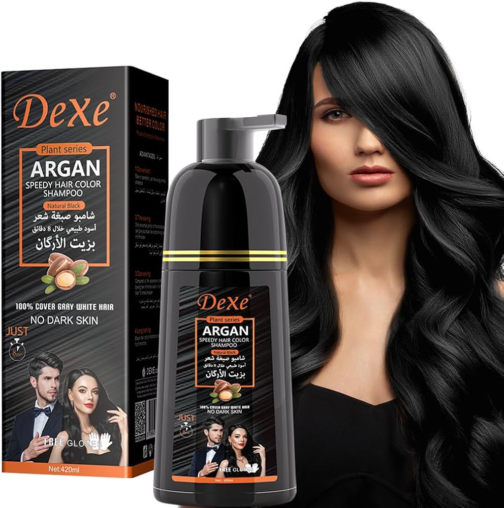 Amazon.com : AMZSEA Instant Colour Hair Shampoo 420ml - Semi